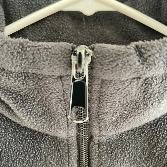 Columbia Black Fleece Jacket w/ Pink Breast Cancer Ribbon Women’s Size Medium - Picture 5 of 15